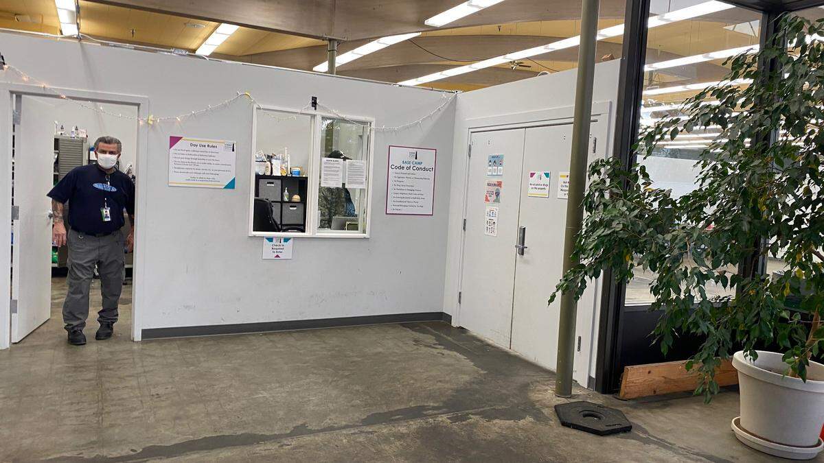 Lighthouse Mission Ministries is turning to rapid COVID-19 testing to help screen people who want to be admitted to its Base Camp homeless shelter Thursday, Dec. 17, in Bellingham.