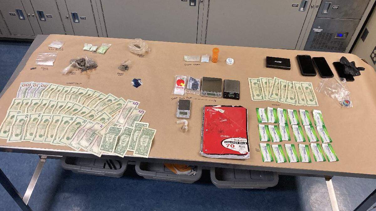 A traffic stop by the Bellingham Police Department in October 2020, led to the arrest of a suspected drug dealer after nearly $11,000 worth of fentanyl, heroin and methamphetamine were found in a fanny pack he was wearing.