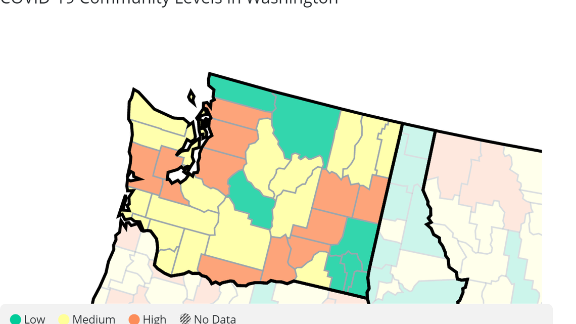 Thurston County adds 615 COVID cases last week as transmission risk remains ‘high’