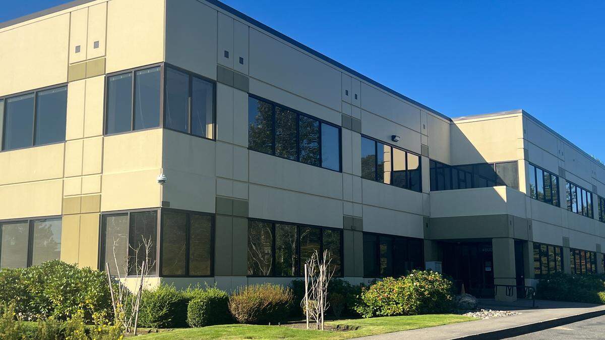 The former Ryzex Inc. building is at 4600 Ryzex Way in the Cordata area of Bellingham. It was most recently occupied by Blue Sea Systems, which moved to Mexico but was still leasing the empty building.