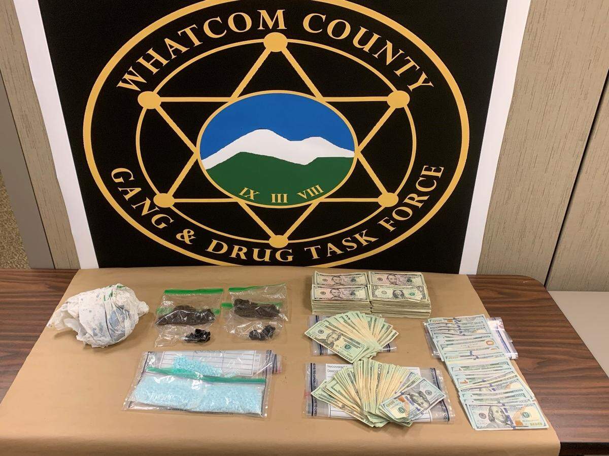 The Whatcom County Sheriff’s Office deputies arrested two people Wednesday, Jan. 9, after a vehicle stop reportedly found they were transporting more than 2,000 suspected fentanyl-laced pills, 2.75 pounds of heroin and approximately $6,100 in cash into Whatcom County.
