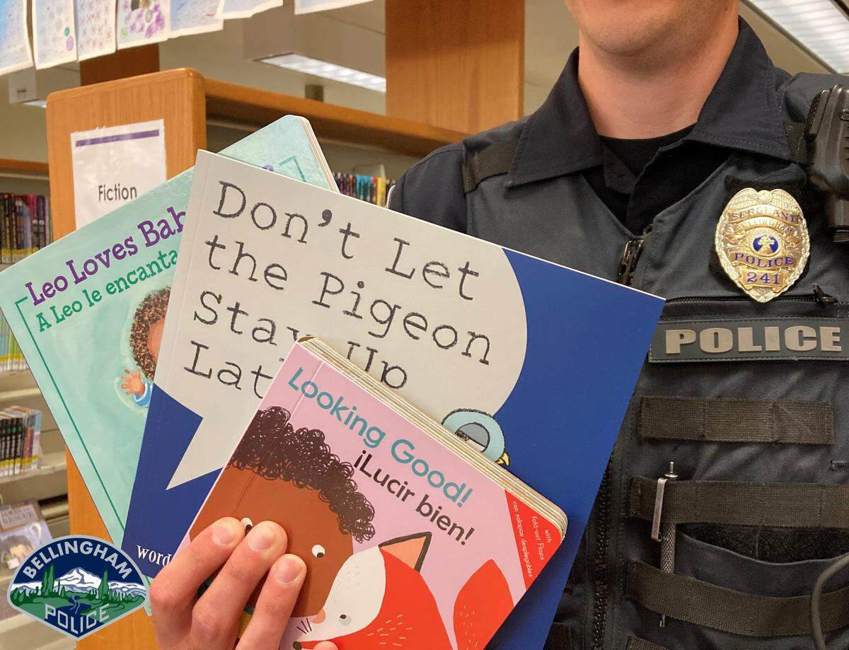 The Bellingham Police Department Literacy Initiative will kick off Saturday outside the Central Library and offer free kids books and interaction with officers.