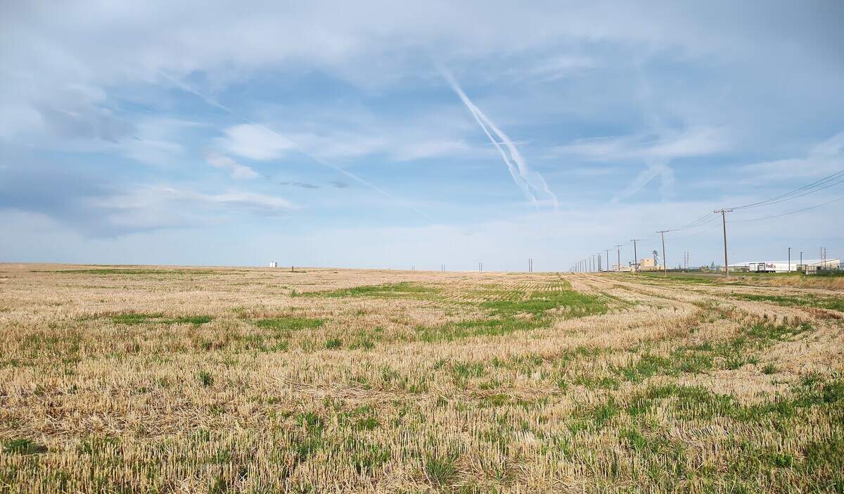 The site of a future Janicki Industries manufacturing campus in Great Falls, Mont.