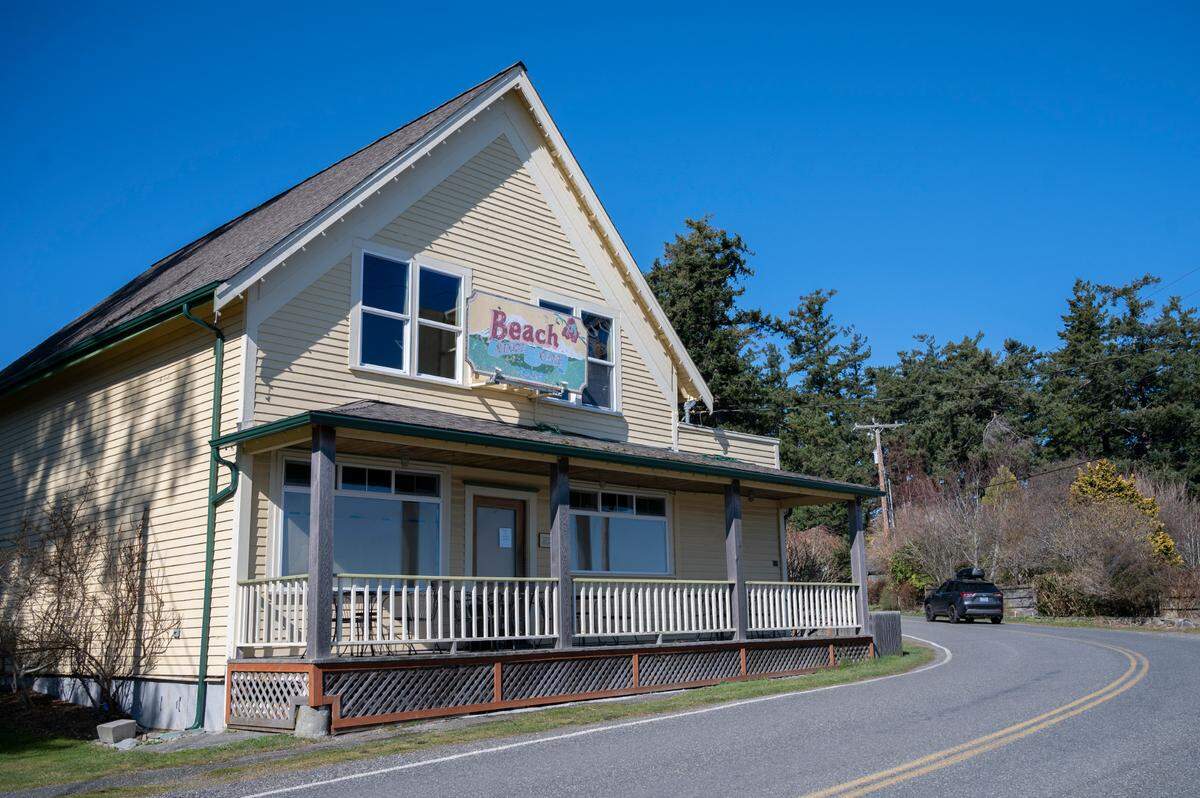 The Beach Store Cafe has been closed since September on Lummi Island. It will reopen with new owners David Vogler and Elizabeth Berg Wednesday, March 23.