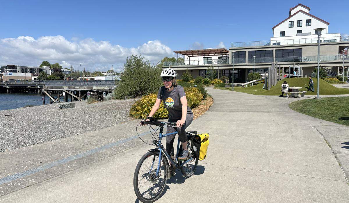 Sarah Burch discovered her love of cycling 15 years ago. She loved it so much she sold her house and lived as a bike nomad for about 12 years.