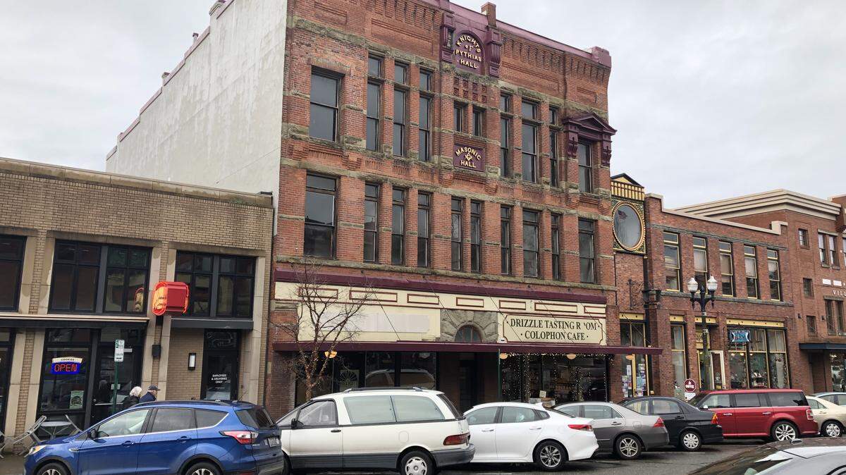The Knights of Pythias Building in Fairhaven was home to Milano’s restaurant, which has announced a permanent closure.