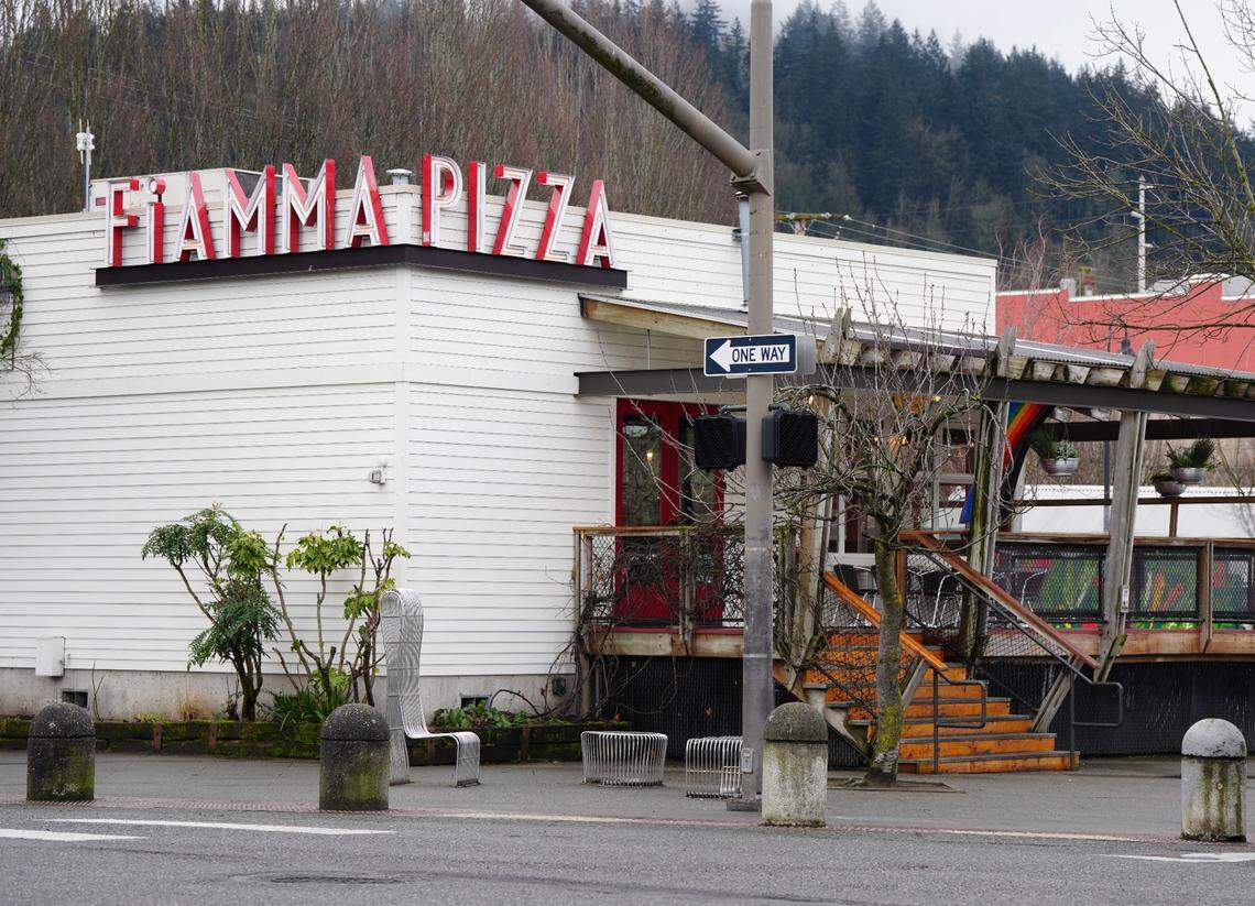 Fiamma Pizza in Bellingham.
