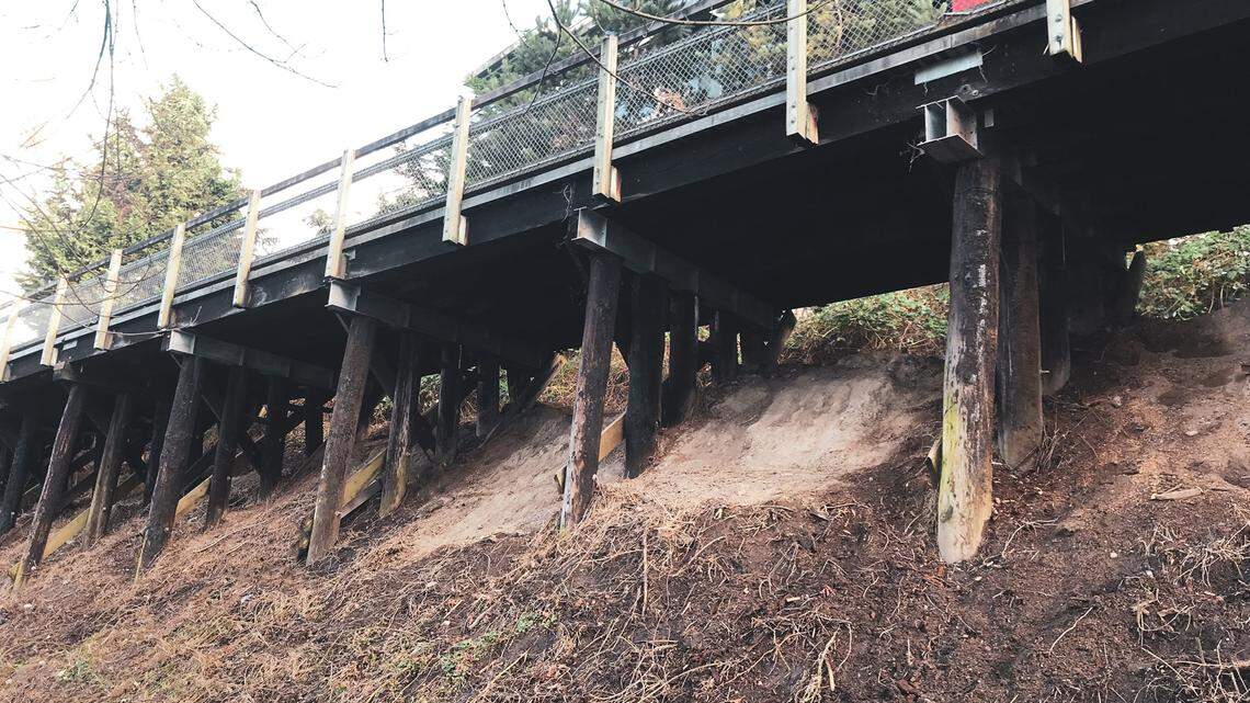 This section of trail to popular waterfront park in Bellingham reopens after repair