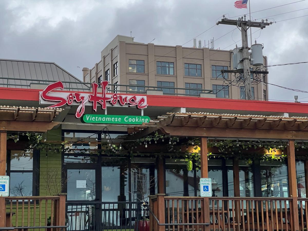 The Soy House restaurant at 400 W. Holly St.