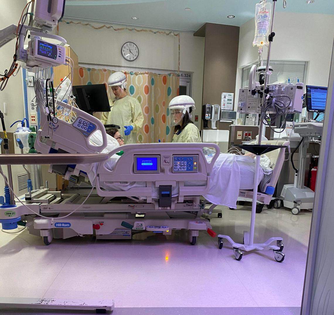 Bellingham 10-year-old Jonah McDaniel battled MIS-C, a rare, serious condition in children associated with COVID-19 that can inflame many different parts of the body, over the holidays at Seattle Children’s Hospital.