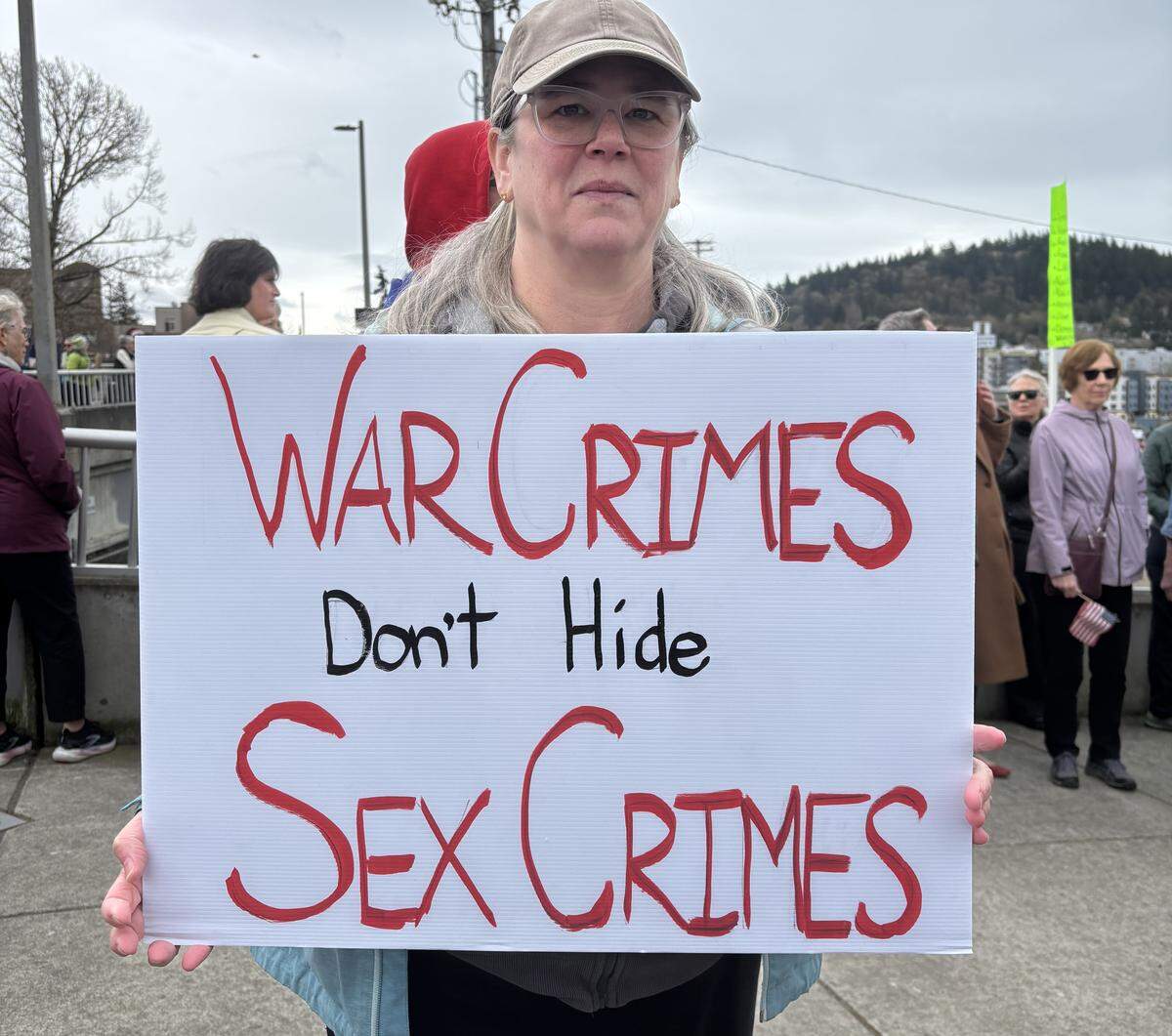Bellingham’s No Kings rally March 28, 2026.