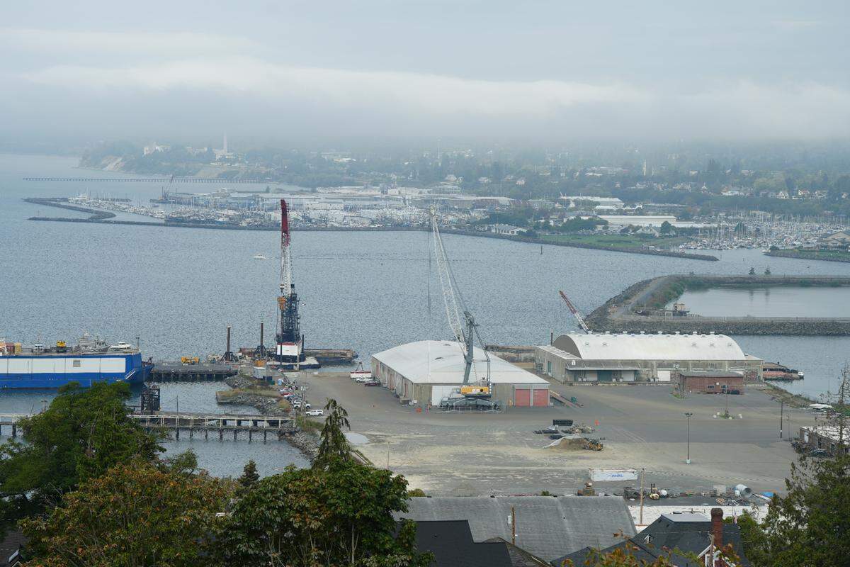 The Bellingham Shipping Terminal.