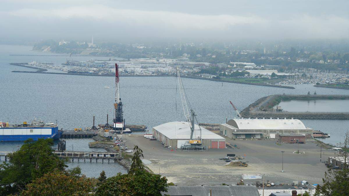 The Bellingham Shipping Terminal.