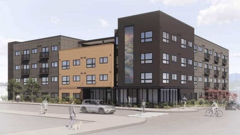 Check out the design for this affordable housing project in downtown Bellingham