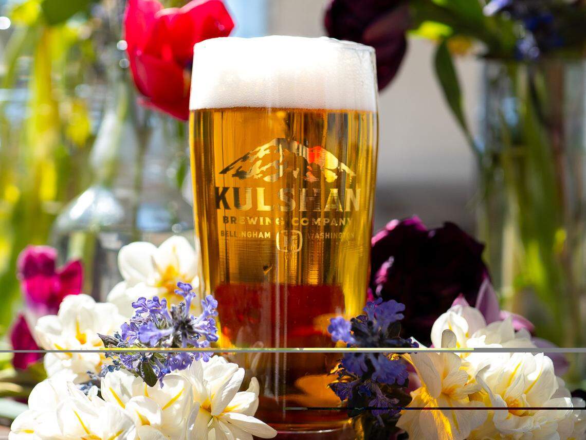 A beer from Kulshan Brewing Company, based in Bellingham, Wash.
