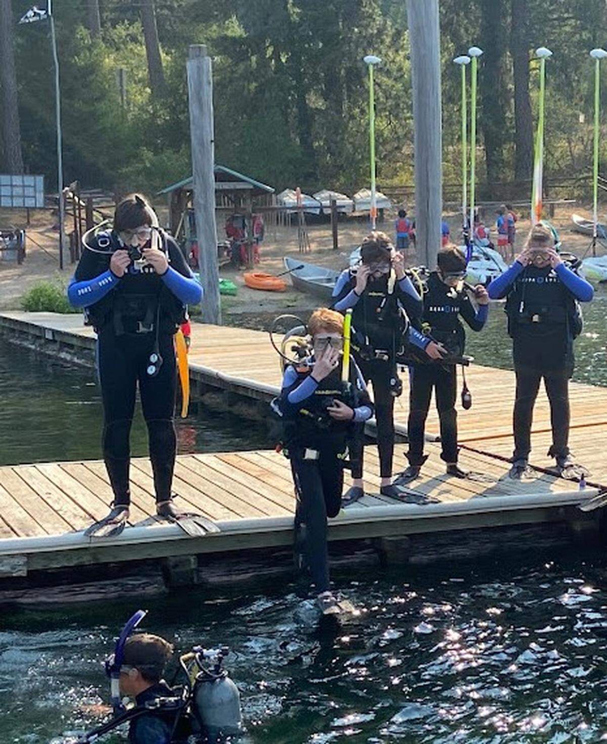 Of all 137 merit badges, Ronan Maher said Scuba Diving was his favorite, because “It made me go out of my comfort zone and really challenged me.”