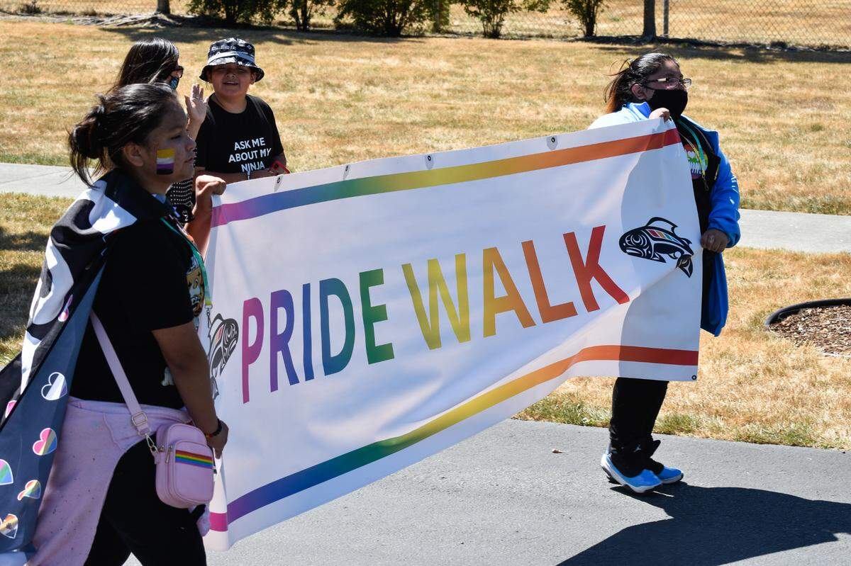The Puyallup Tribe of Indians held its third annual Pride Celebration Sunday, July 25, at Chief Leschi Schools in Tacoma.