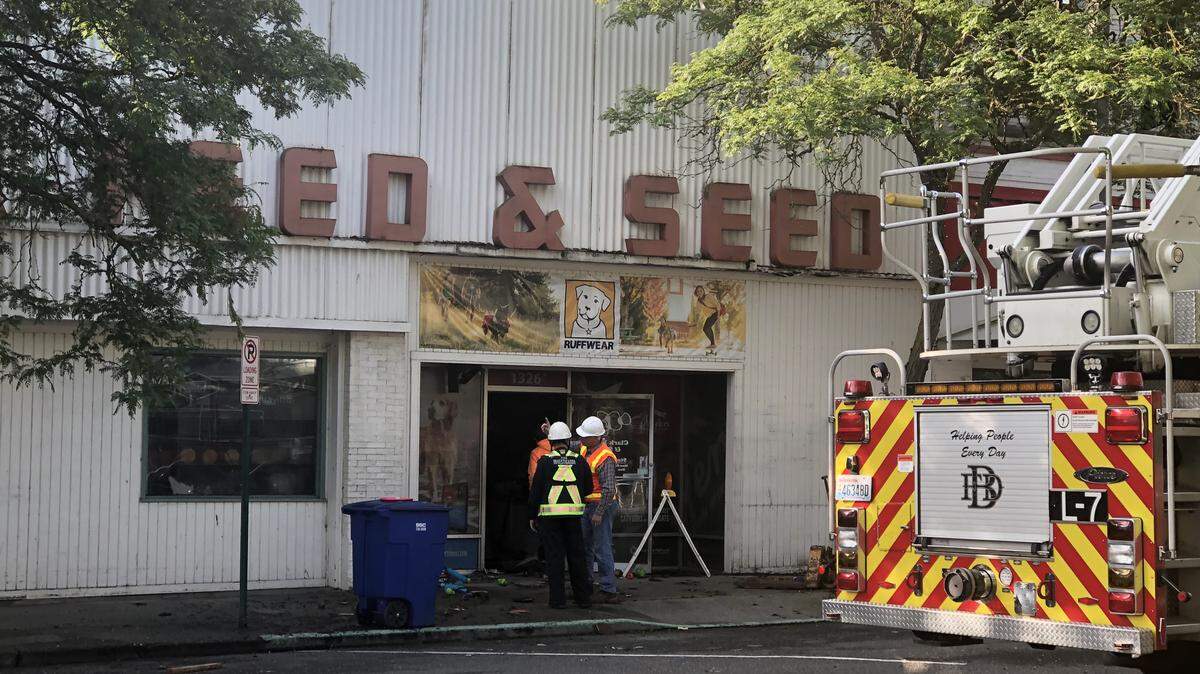 ‘Just keep swimming,’ landmark business posts on social media after damaging fire