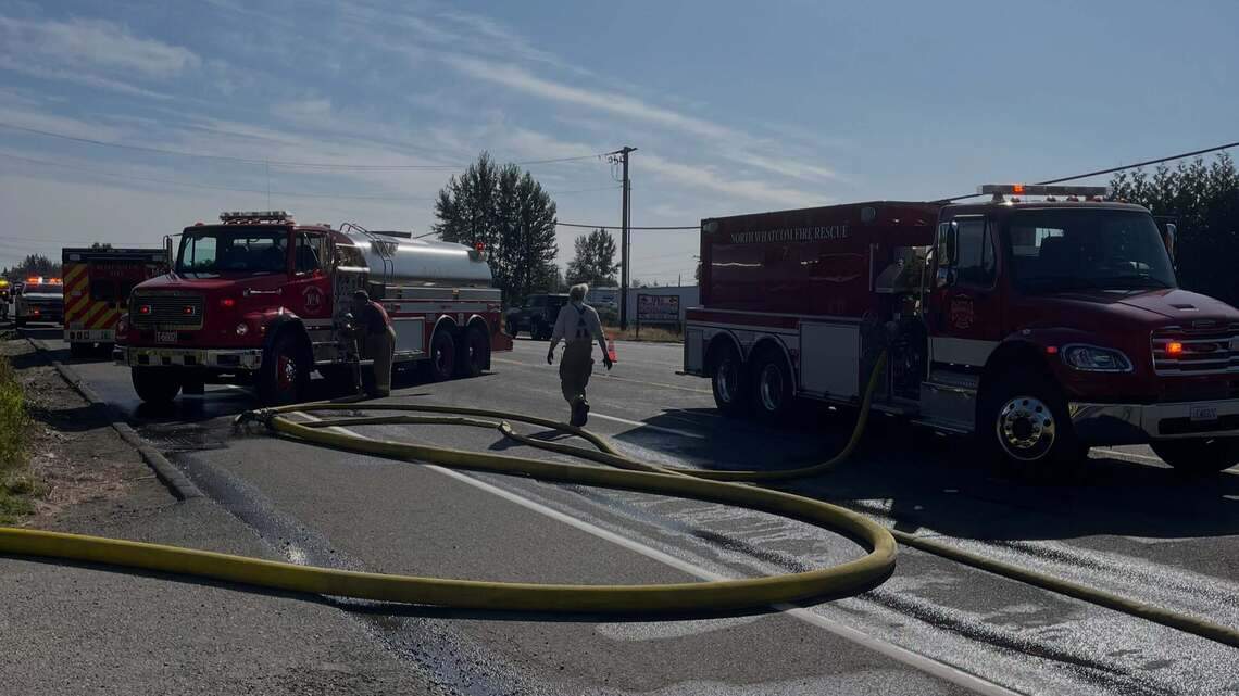 Fire Marshal’s Office investigating Bellingham house fire that slowed traffic