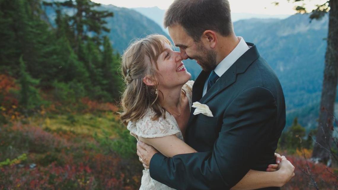 They met and spend a lot of time outdoors; they just needed a perfect place to elope