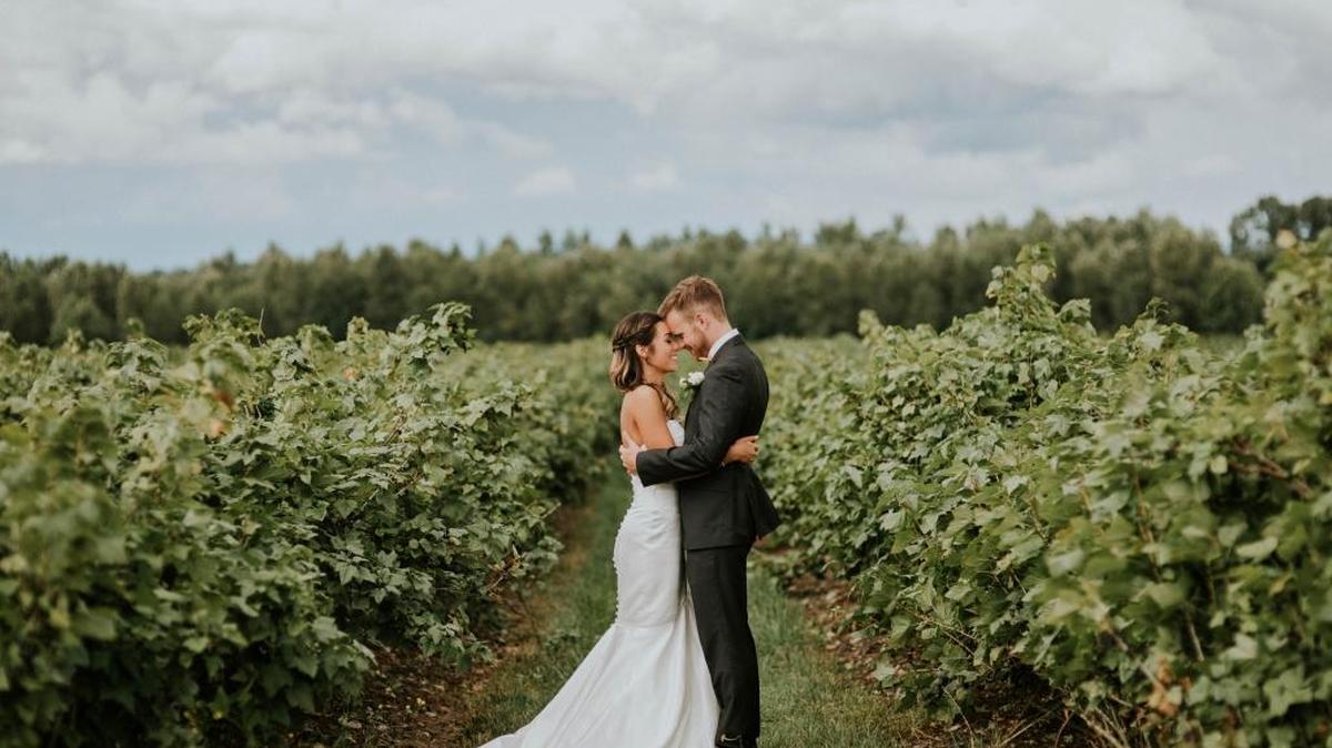 Bellingham couple Derek and Santana Dickerson were married July 9, 2016, at Samson Estates Winery, off Van Dyk Road.