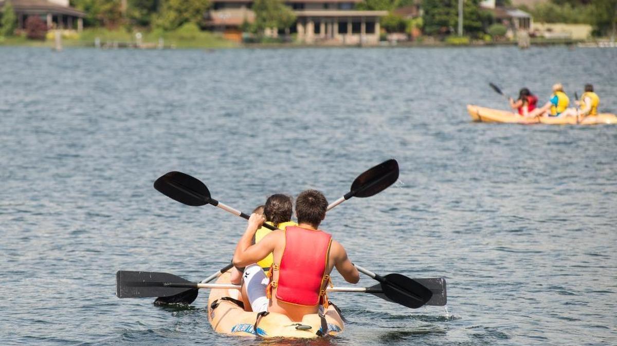 Water fun is part of the annual outdoor, overnight camp held by Royal Family Kids, Camps, Clubs and Mentors, which serves children 7 to 11 who have been abused and/or neglected in a variety of ways.