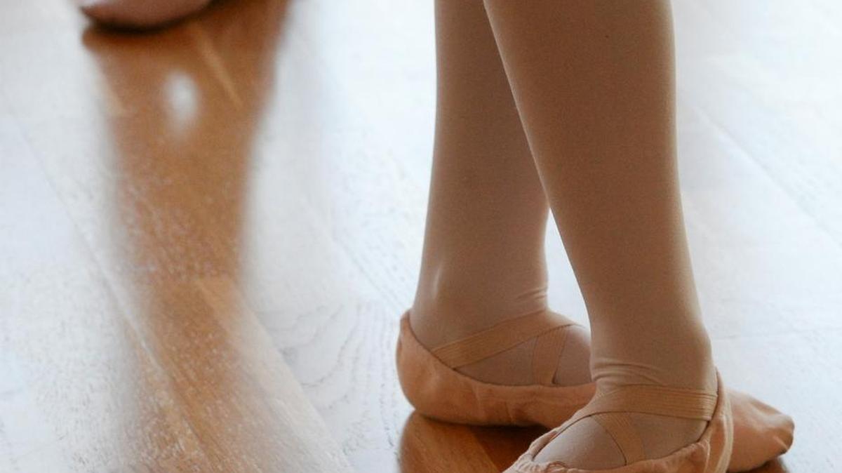 Young dancers practice their steps at a Northwest Ballet Academy ballet class for kids at the Jansen Art Center in Lynden, Sept. 13, 2017. The academy presents its 19th “The Nutcracker” at Mount Baker Theatre and McIntyre Hall in December.