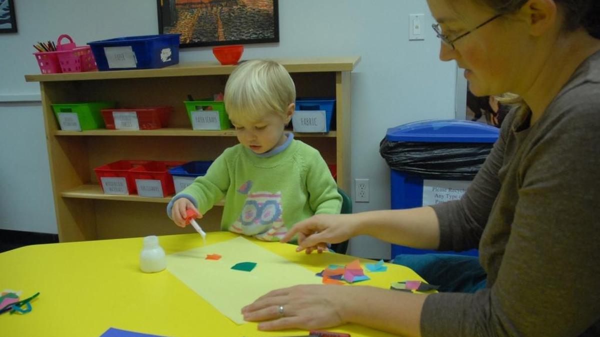 Young children can participate in a variety of hands-on art, science, and literacy-based activities this spring at the Whatcom Museum’s Family Interactive Gallery.