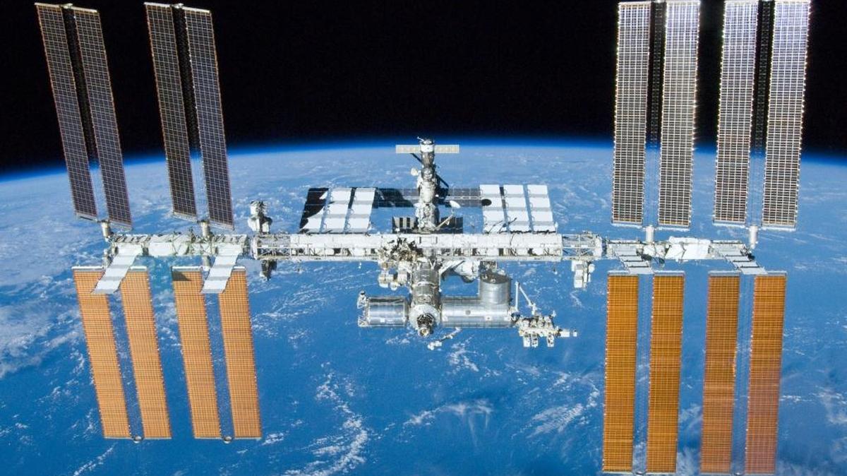 The International Space Station is shown in an undated photo.
