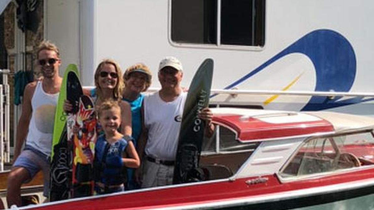 Keri Krout spent family time at Lake Shasta learning how to waterski and building memories.
