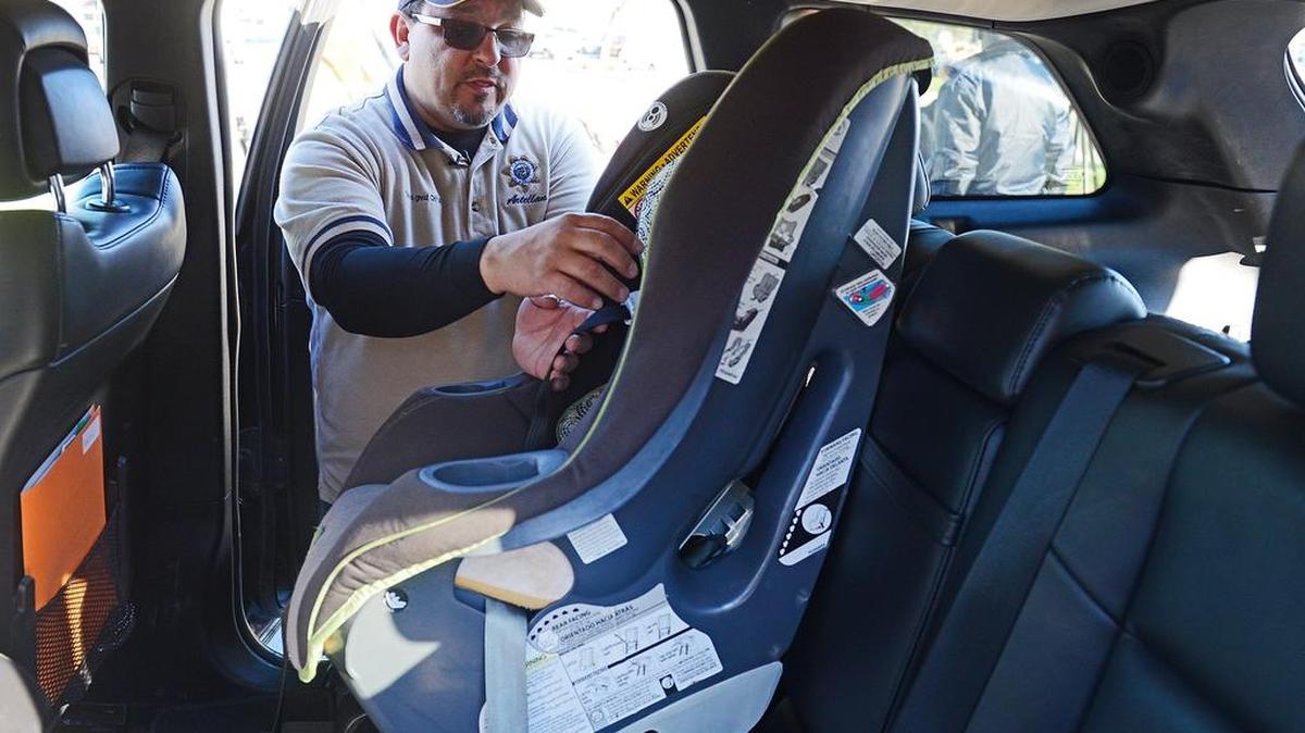 Most child safety seats are not properly installed or may be out of date, which is why local fire departments offer technicians who can inspect the fit and use of them and educate parents on how to properly buckle up their children.