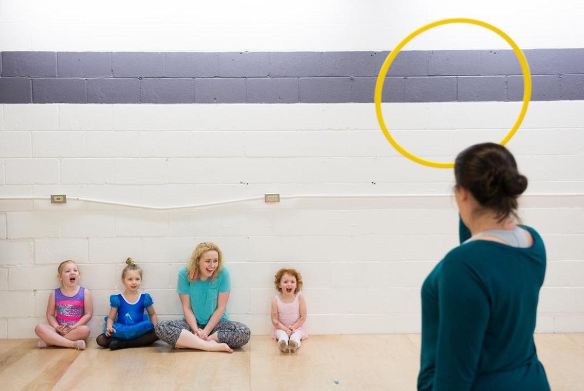 Pre-K Moves class on Thursday, Feb. 1, in Bellingham. ABCDance offers a variety of classes for children and adults.