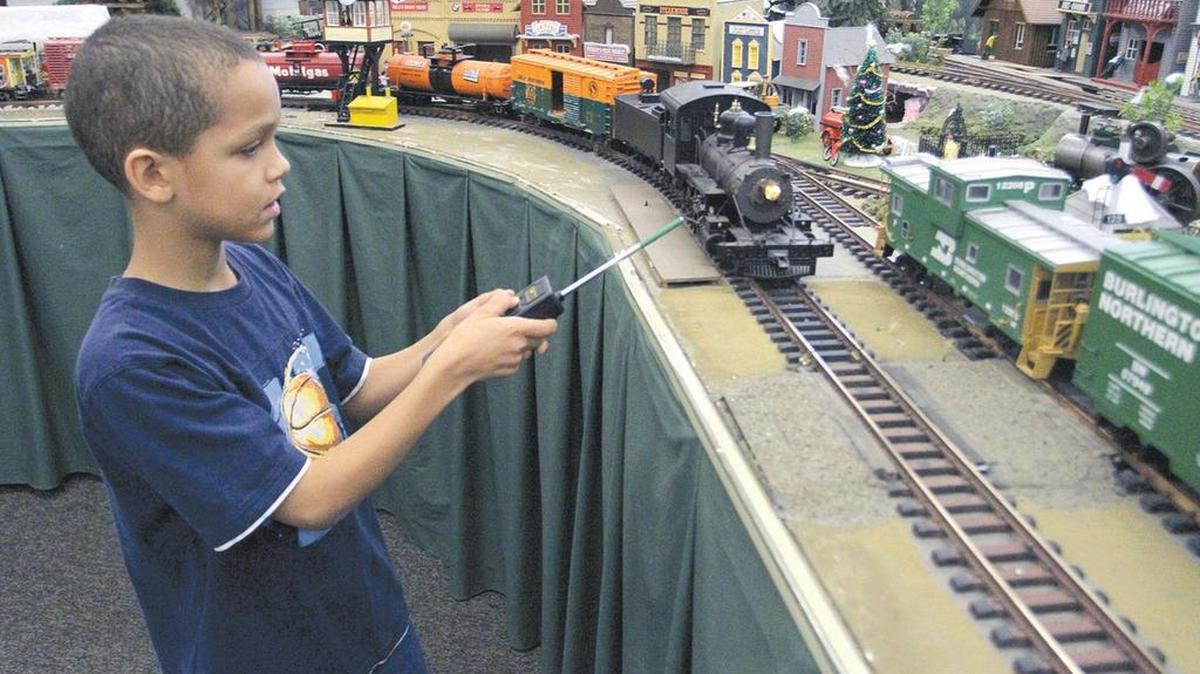 
Visitors to the Bellingham Train Museum, at 1320 Commercial St., get to run the model trains.
