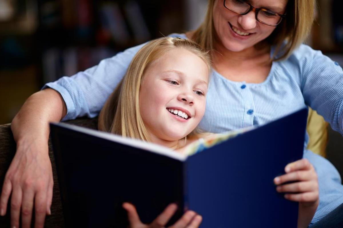 Reading aloud with your child, listening to stories and talking about stories together help build reading comprehension and an appreciation for the power and delight of stories.