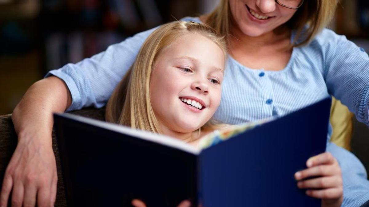 Reading aloud with your child, listening to stories and talking about stories together help build reading comprehension and an appreciation for the power and delight of stories.
