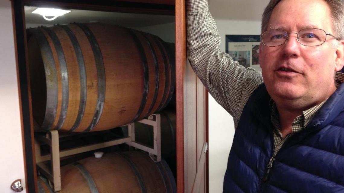 Tom Stangeland is the owner and winemaker of Cloudlift Cellars in Seattle. Cloudlift is a small producer of high-end Washington wines, and Stangeland jokes that his winery has the smallest barrel room in the world.