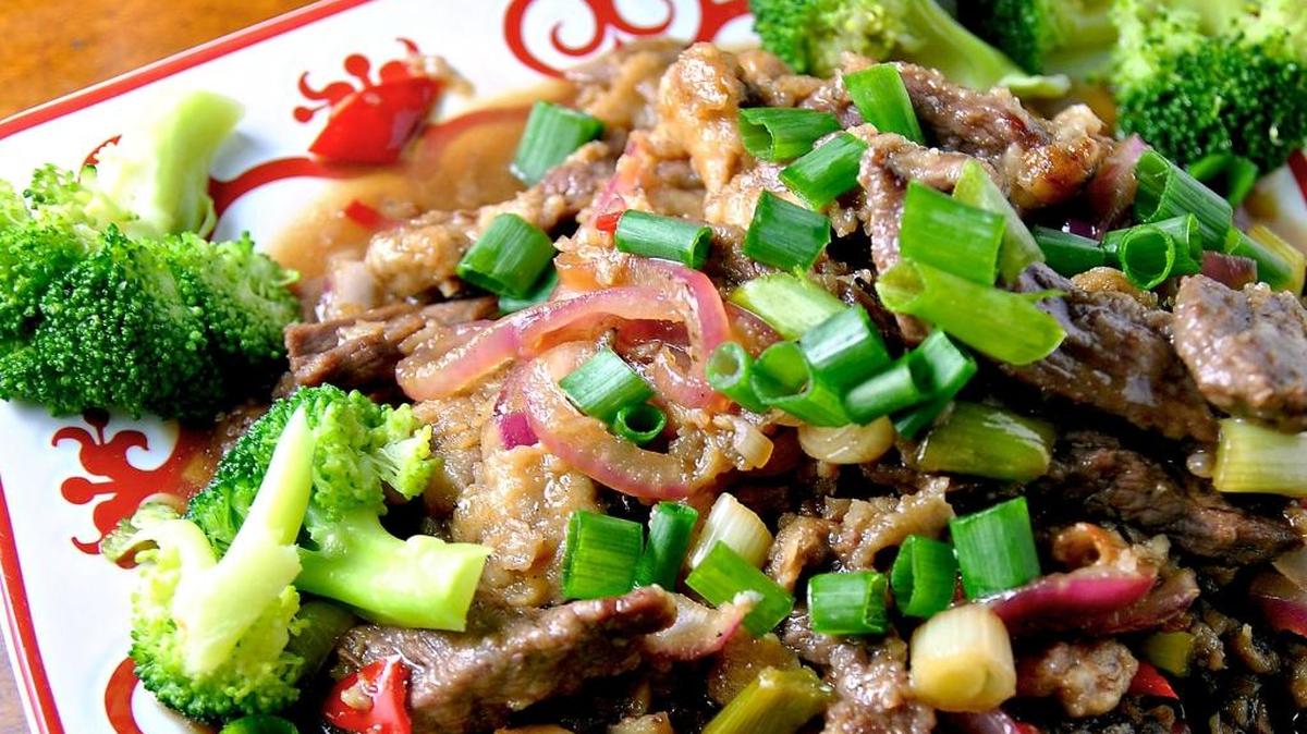 Orange Beef is a great way to start off the Chinese New Year.