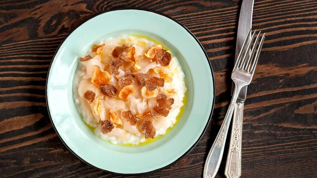Burdock & Co. in Vancouver offers Aged Biodynamic Sunchoke Risotto – shaved evolution sound scallop made with rice grown in Abbotsford, just an hour’s drive away.