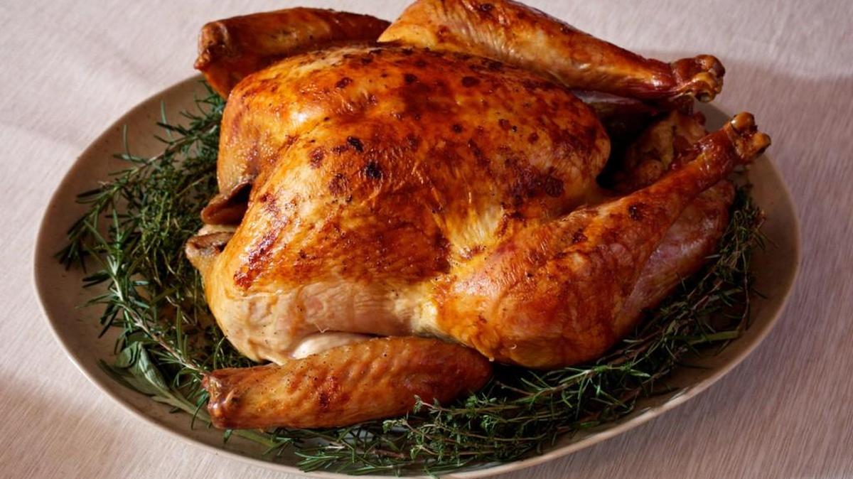 How big a turkey you buy depends on how many people are coming over and what else you’re serving.