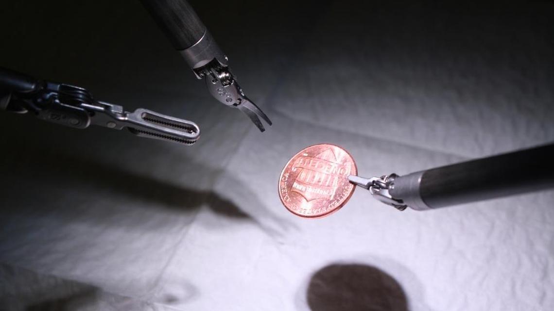 What’s steadier and more precise than a surgeon’s hands? A robot controlled by a surgeon