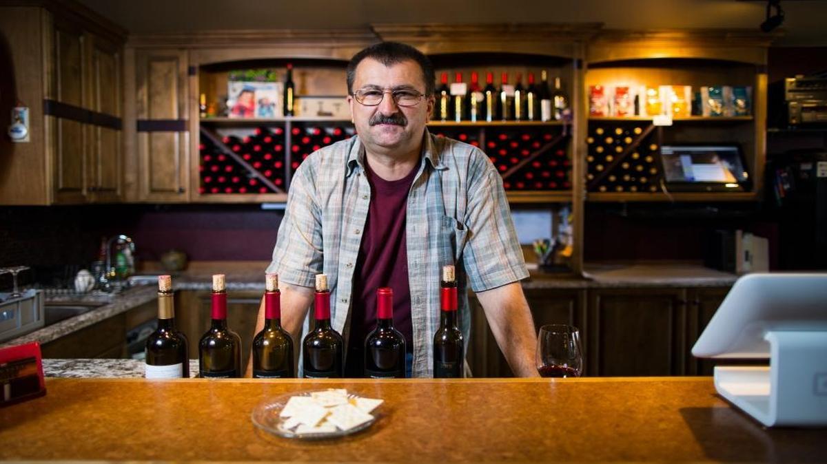 Dynasty Cellars in Bellingham is run by Peter, shown, and Olga Osvaldik. The winery is well-regarded for its red wines, including a rosé and semillon that should pair well with holiday meals.