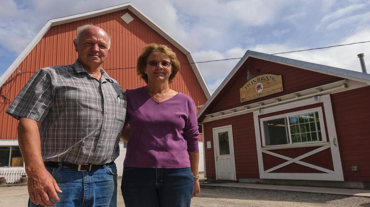
Larry and Debbie Stap operate Twin Brook Creamery on Double Ditch Road in Lynden. The property has been farmed ever since Stap’s great-grandfather homesteaded the land in 1910.
