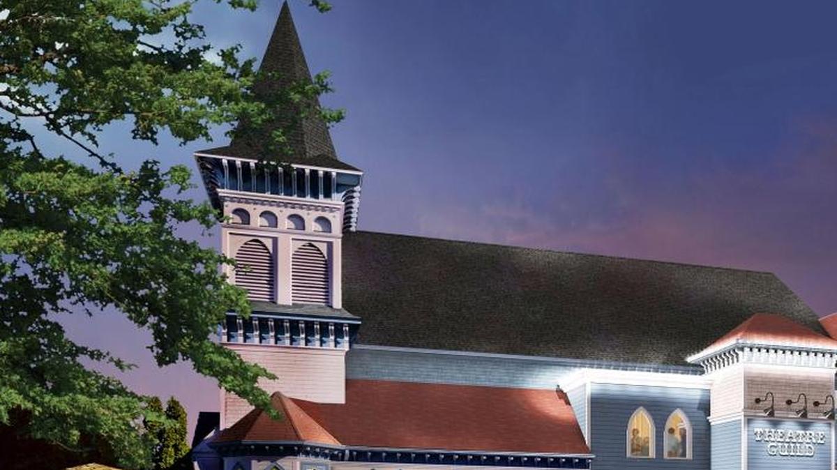 This illustration depicts Bellingham Theatre Guild after its $900,000 remodel is completed.