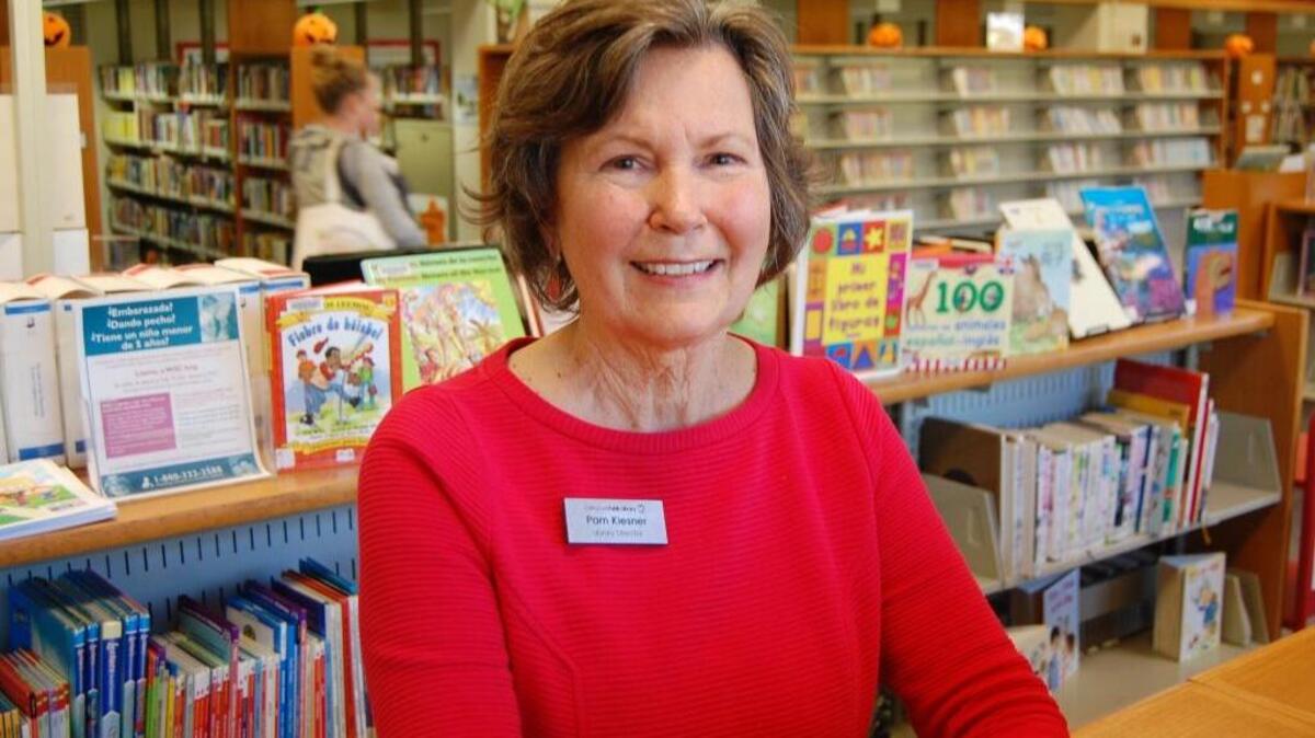 Pam Kiesner came to Whatcom County in 2004 as the new director of Bellingham Public Library. She is shown in the Children’s Library at the Bellingham Public Library in October 2016.