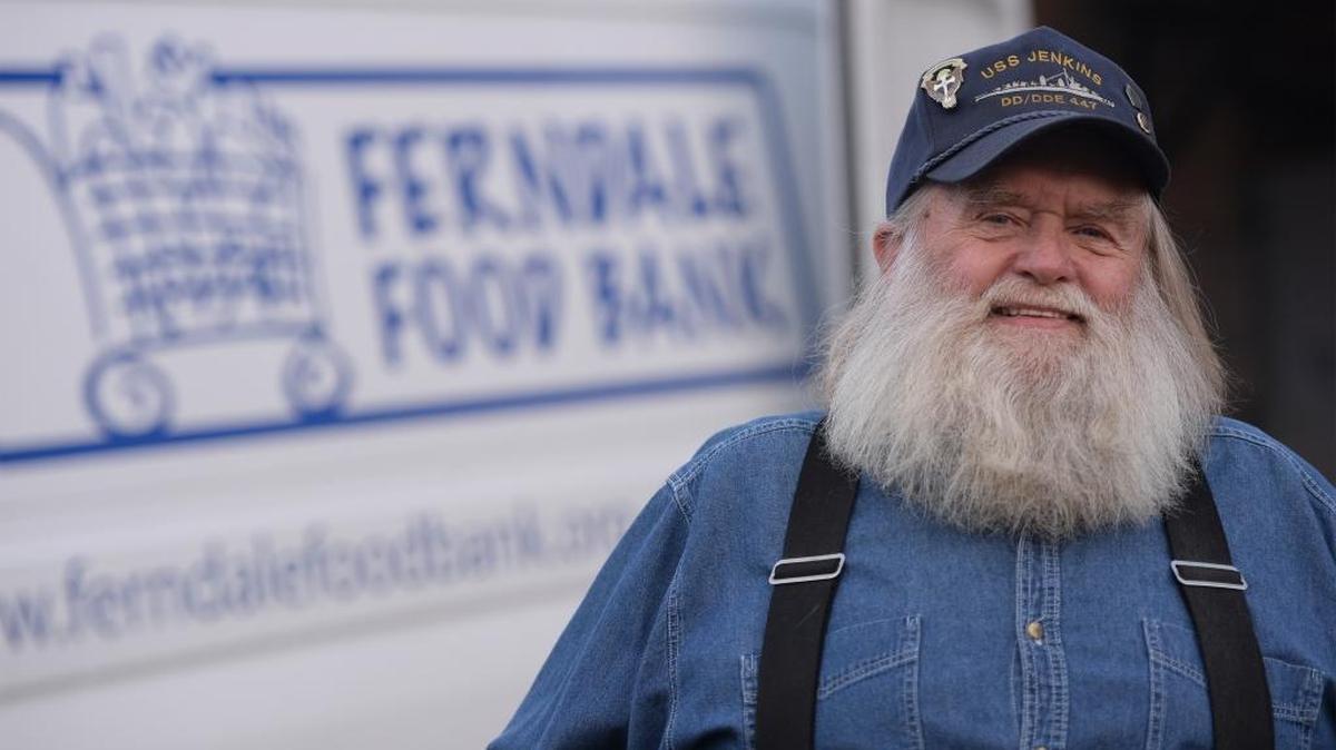 James LeMaster, 75, has been on the Ferndale Food Bank’s board of directors for nine years, and has been board president for two years.