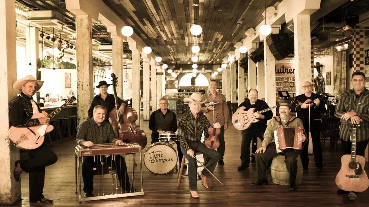 The Time Jumpers – Vince Gill, “Ranger Doug” Green, Paul Franklin, Brad Albin, Larry Franklin, Andy Reiss, Kenny Sears, Joe Spivey, Jeff Taylor and Billy Thomas – perform at 7 p.m. Jan. 15 at Mount Baker Theatre, 104 N. Commercial St.