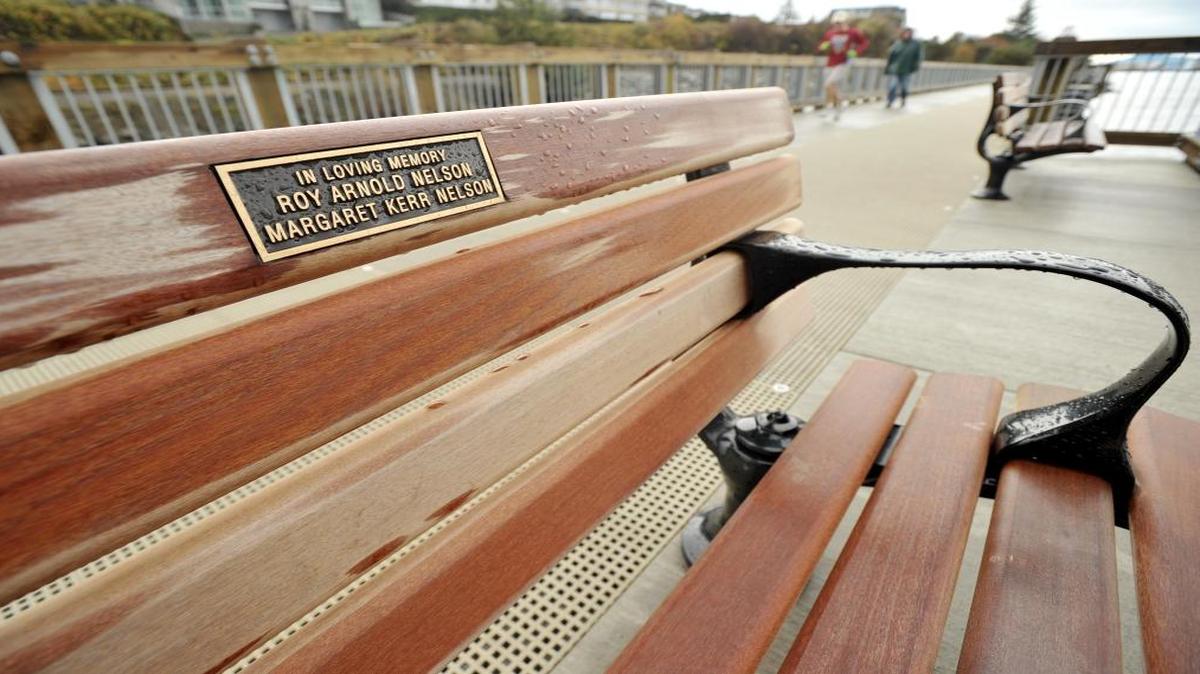 Memorial benches are popular in Bellingham — so popular, in fact, that people who want to donate money for one may have to wait awhile.