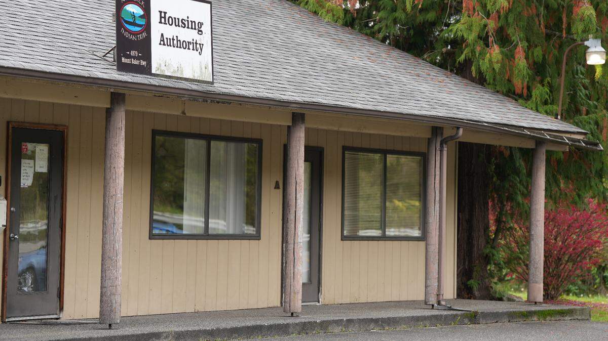 The Nooksack Indian Housing Authority office in Deming.