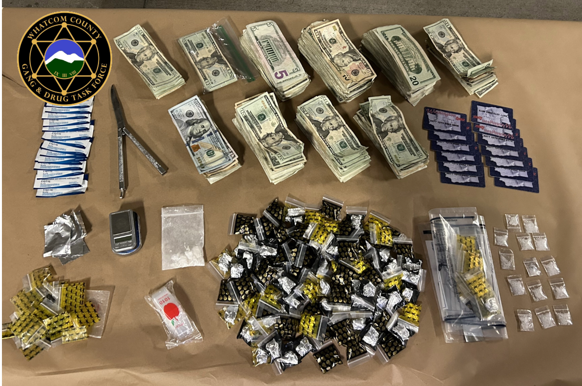 Police recovered several bags of Fentanyl and meth when serving a search warrant on a suspect RV being used as a suspected base of operations for drug activities.