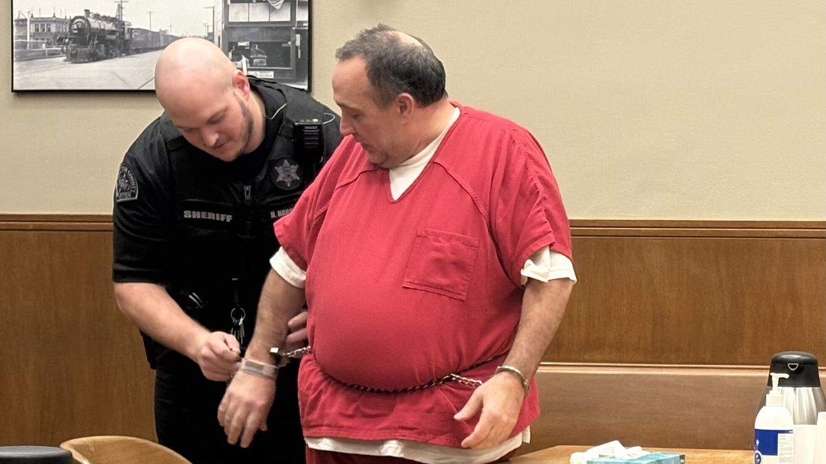 Morgan Bernd, 55, of Point Roberts was sentenced to more than five years in prison for possession of child sexual abuse material.